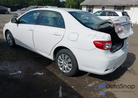 2012 Toyota Corolla Le from USA, damaged, VIN 5YFBU4EE4CPO20965